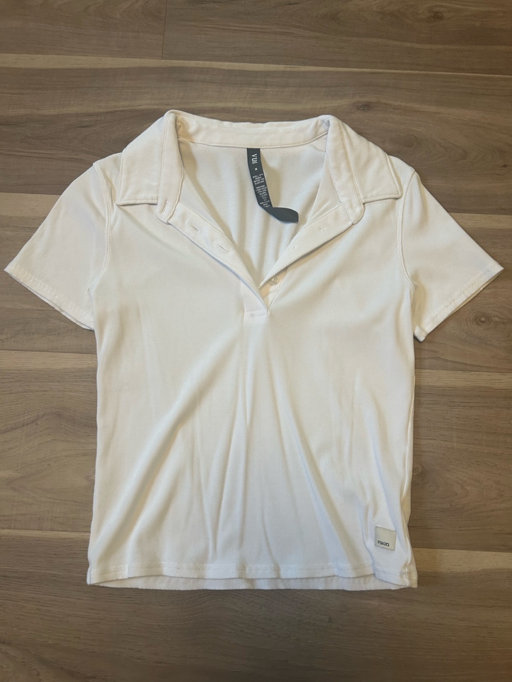 Vuori White Polo Shirt - Short Sleeve